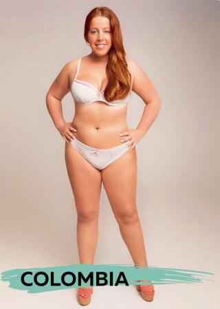 Illustration for article titled Una mujer y 18 retoques de Photoshop: asĂ se percibe la belleza en cada paĂs